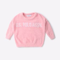 u.s. polo assn. Logo Print Eyelash Sweater image 1