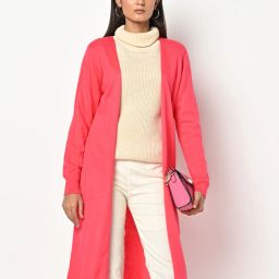 american eye Front-Open Longline Shrug image 1