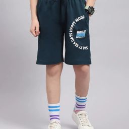 monte carlo Regular Fit Typographic Printed Bermudas image 1