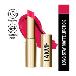 lakme Unreal 3D Slim Bullet Matte Finish - Red Carnival image 1