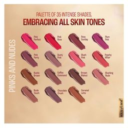 lakme 9 to 5 Powerplay Priming Matte Lipstick Lasts 16 Hrs - Ruby Rush image 2
