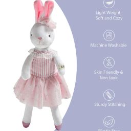 miarcus Smiling Rabbit Soft Toy image 2