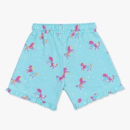 h by hamleys Unicorn Print Shorts with Drawstring Waist image 2