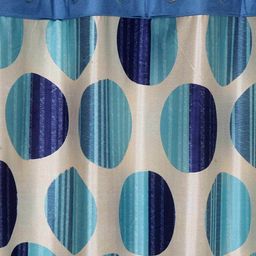 cortina eyelet curtain Set of 2 Printed Window Curtains image 2