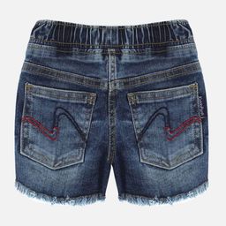kiddopanti Flat-Front Hot Pants with Drawstring image 2