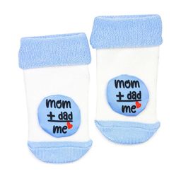 usoxo Text Applique Socks with Turn-Up Hem image 2