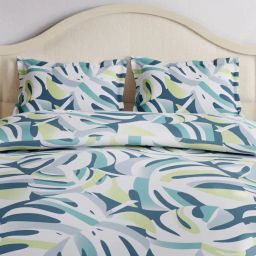 haus & kinder Abstract Printed Double Bedsheet with 2 Pillow Covers image 2