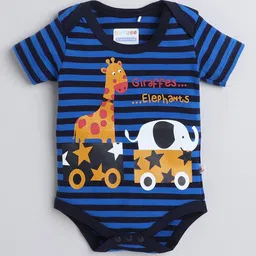 bumzee Printed Bodysuit with Snap-Button Closure image 2