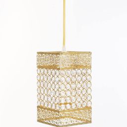homesake Rectangular Shaped Crystal Ceiling Lamp image 2