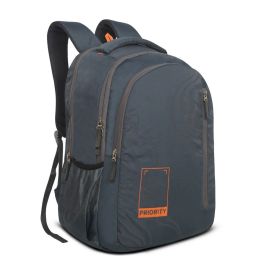 priority Typographic Print Backpack with Adjustable Strap image 2