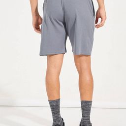 styli Flat-Front Knit Shorts with Drawstring image 2