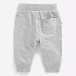 mothercare Numeric Print Joggers with Elasticated Drawstring Waist image 2