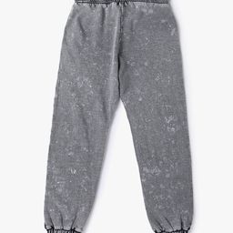 lee cooper Boys Typographic Print Joggers with Drawstring Waist image 2