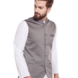 even Nehru Jacket with Insert Pockets image 2