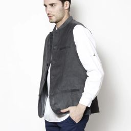 even Textured Nehru Jacket with Insert Pockets image 2