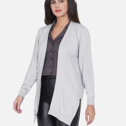 armisto Front-Open Shrug with Side Slits image 2