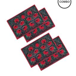 sej by nisha gupta Set of 4 Floral Print Table Placemats image 2