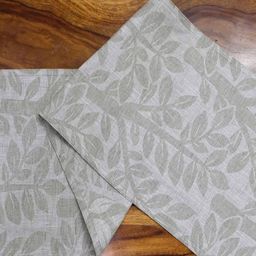 design gaatha home living Rectangular Leaf Print Table Runner image 2