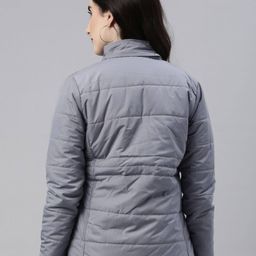 campus sutra Zip-Front Jacket with Insert Pockets image 2