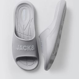 jack & jones Men Brand Print Slides image 2