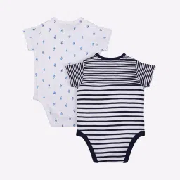 mothercare Pack of 2 Printed Bodysuits image 2