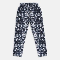 li'l tomatoes Abstract Print Track Pant with Mask image 2