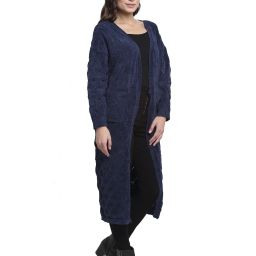 global republic Textured Open-Front Shrug with Patch Pockets image 2