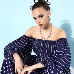 quiero Polka-Dot Print Jumpsuit with Insert Pocket image 2