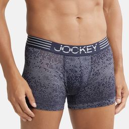 jockey MM08 Microfiber Mesh Elastane Stretch Fabric Trunk with Breathable Mesh and Stay Dry Technology image 5