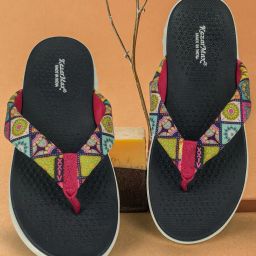 kazarmax Mandala Print Thong Slippers image 2