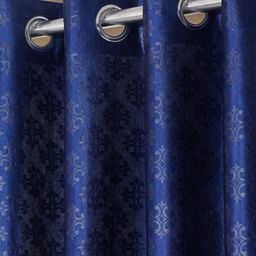 cortina eyelet curtain Set of 2 Printed Window Curtains image 2