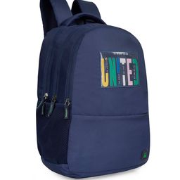 united colors of benetton Men Printed Backpack with Adjustable Strap image 2