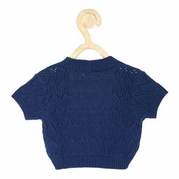 allen solly Knitted Open Front Cardigan image 2