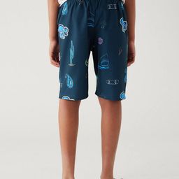 marks & spencer Printed Shorts with Drawstring Waist image 2