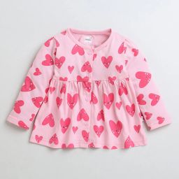 bumzee Button-Front Graphic Print Frock image 2