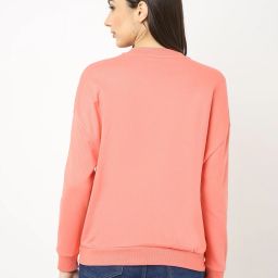 iscenery by vero moda Zip-Front Sweatshirt with Split-Kangaroo Pockets image 2