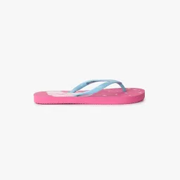 frisbee Unicorn Print Thong-Strap Flip-Flops image 2