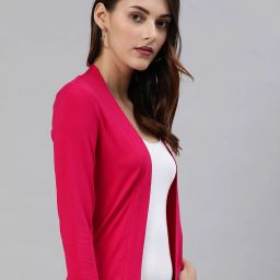 zebu Solid Open-Front Shrug image 2