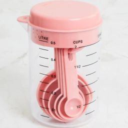 home centre Set of 6 Measuring Spoons with Storage Jar image 2