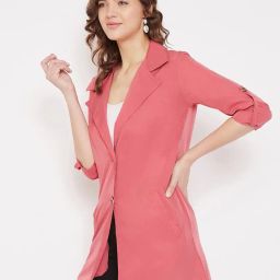 color cocktail Shrug with Roll-Up Sleeves image 2