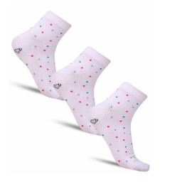 dollar Pack of 3 Micro Print Liners Socks image 2
