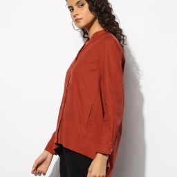svrnaa by azorte Corduroy Shirt with Button-Up Placket image 2