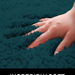 luxehome international Rectangular Bath Mat image 2