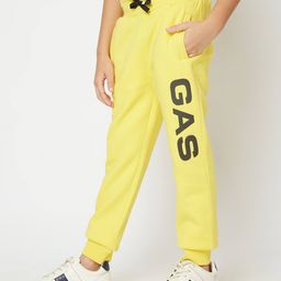 gas Cobain Joggers with Drawstring Waist image 2