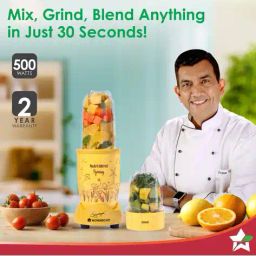 wonderchef Nutri-blend Spring Mixer Grinder Blender & Smoothie Maker  image 2