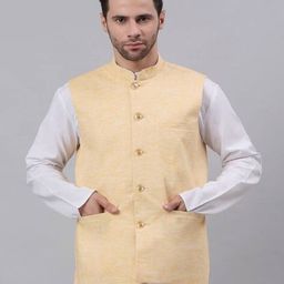 neudis Men Regular Fit Nehru Jacket     image 2