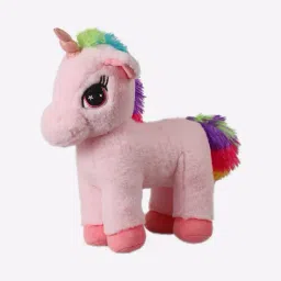 mirada Standing Unicorn Soft Toy image 2