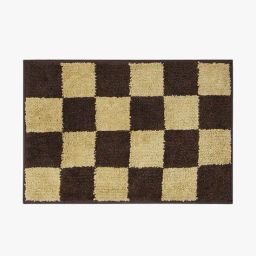 home expressions usa Checked Pattern Bath Mat image 2