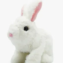 hamleys Huggable Cuddly Hopper Jumping Rabbit Soft Toy image 2