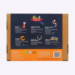 jack in the box Space Explorer-6 In 1 Activity Box image 2